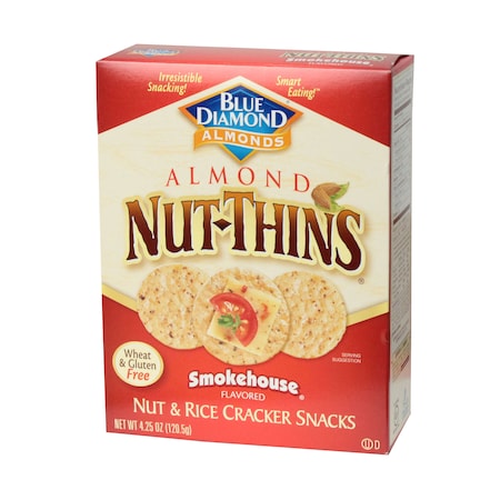 Blue Diamond Blue Diamond Nut Thins Almond Smokehouse, PK12 04431